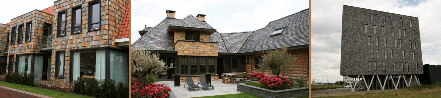 Dach und Fassade - Afrika Naturstein & Teak Shop