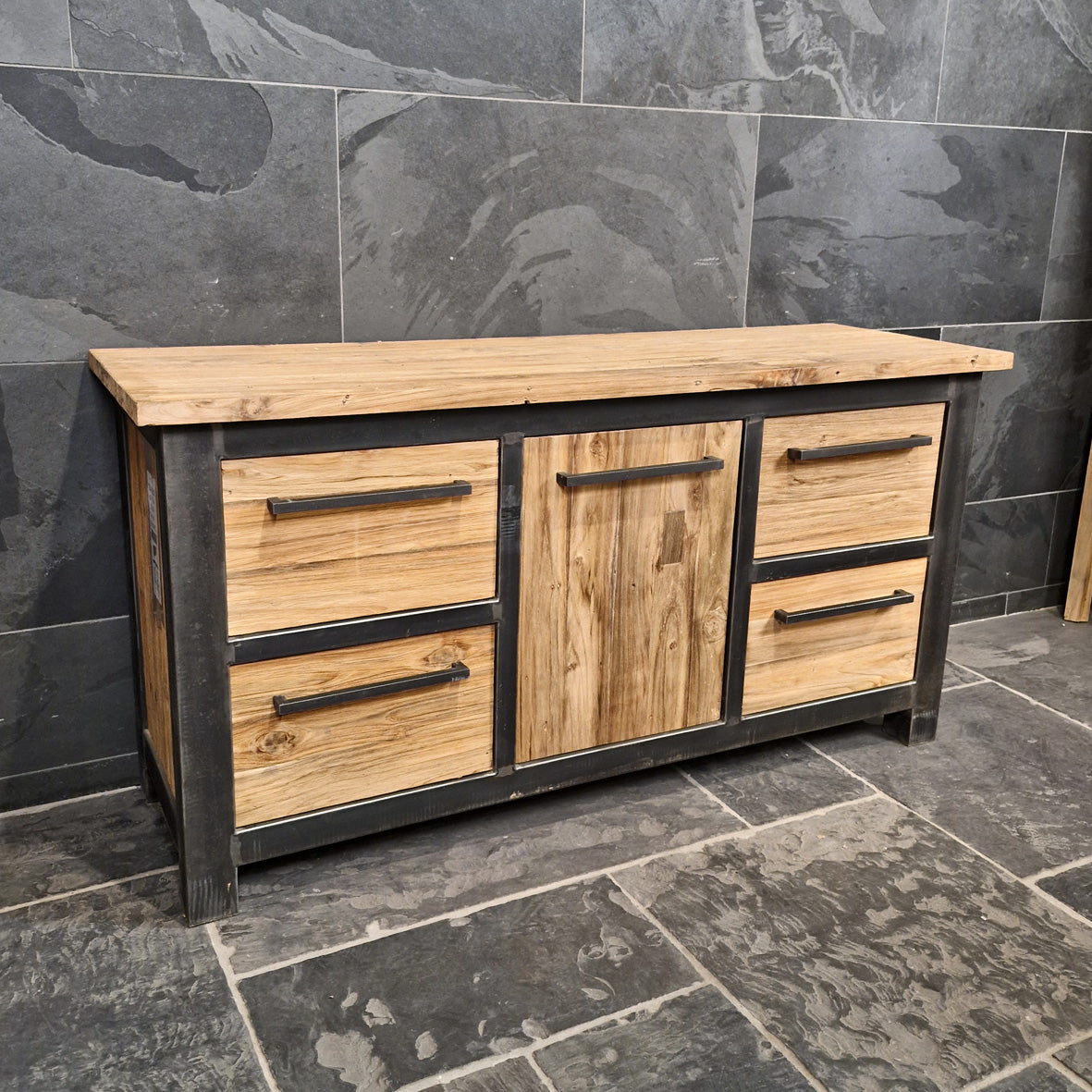 Badunterschrank aus Teak | In verschiedenen Größen erhältlich | Nachhaltig & zeitlos | Model 9
