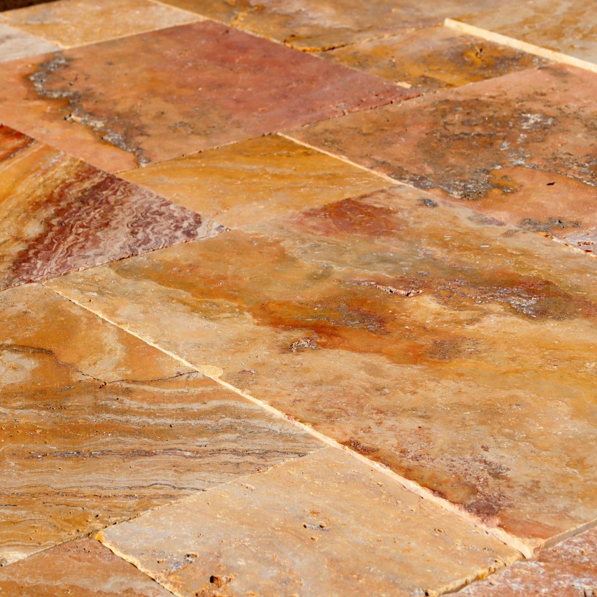 Terrassenplatten | Travertin | Naturstein