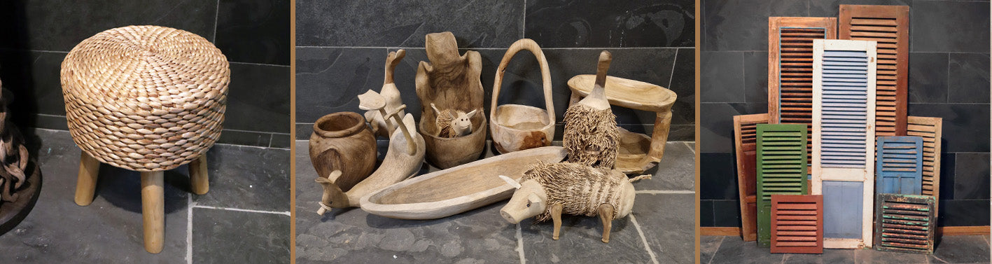 Deko - Afrika Naturstein & Teak Shop