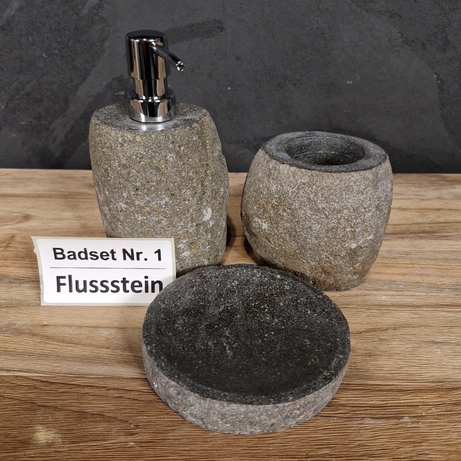 Flussstein | 3-teiliges Set