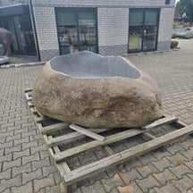 Badewanne freistehend | Flussstein | 310 x 180 x 75 cm