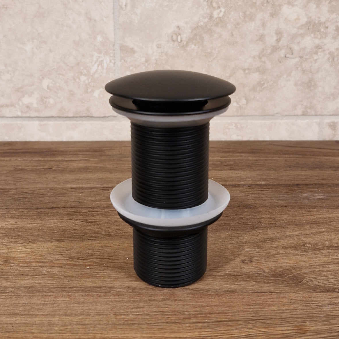 WASTE PopUp | Schwarz matt | Waschbecken