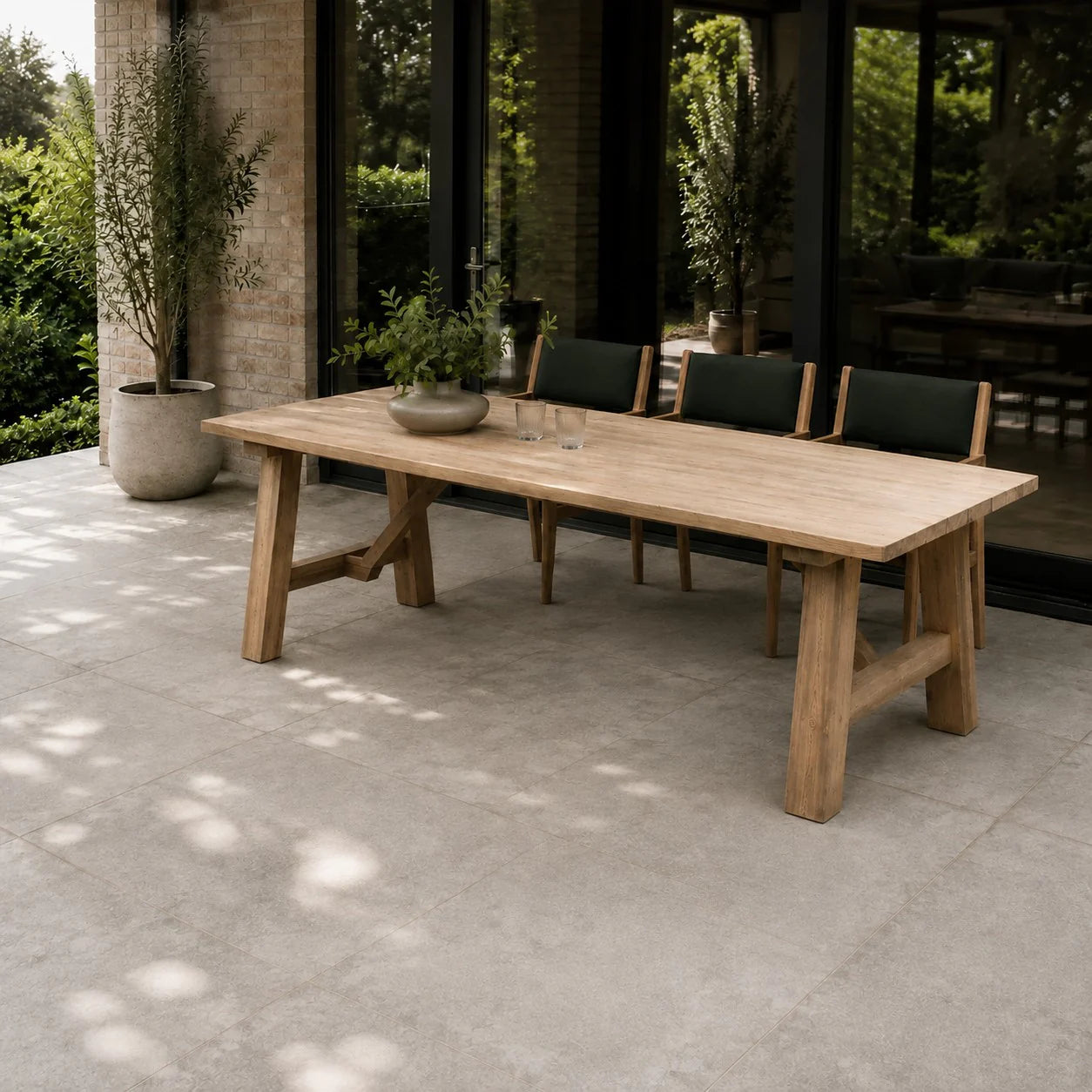Teak Tisch | 260 x 90 x 78 | 260 x 90 x 78 cm