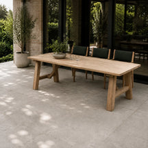 Teak Tisch | 260 x 90 x 78 | 260 x 90 x 78 cm