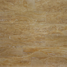 Gespachtelte und geschliffene Travertin Fliesen von SCABAS ANTIK GOLD, Naturstein, ideal für Boden- und Wandbeläge.