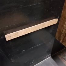 Hängeschrank aus Teakholz, 65x48x44 cm, modernes Badmöbel von RIAU für stilvolle Badgestaltung und Stauraum.