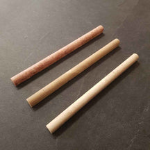 Naturstein Pencil Travertin Bordüre in drei Farbvarianten, dekorative Naturstein-Bordüre für Wand und Boden.
