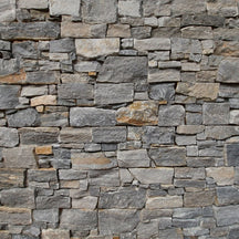 Muster Rocks Verblender aus Quarzit Blau, Naturstein, Muster, für Wandgestaltung, detailreiche Ansicht des Natursteinmusters