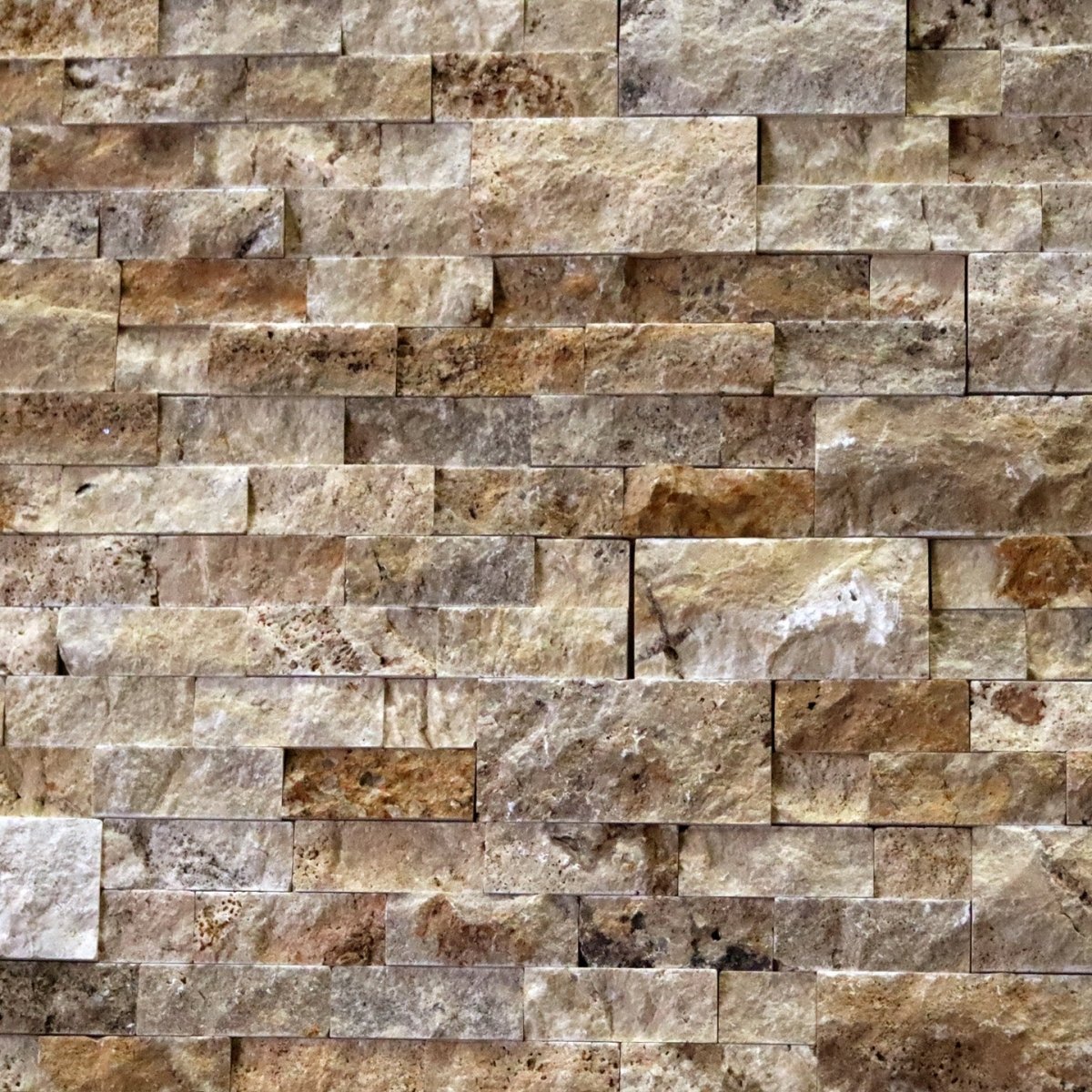 Naturstein Verblender | Travertin mit Block