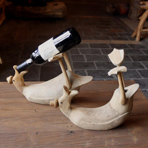 Deko Ente "Drunking Duck" aus der Badgestaltung von TIERE, detailreiche Figur für Badezimmerdekoration, lustiges Tierdesign