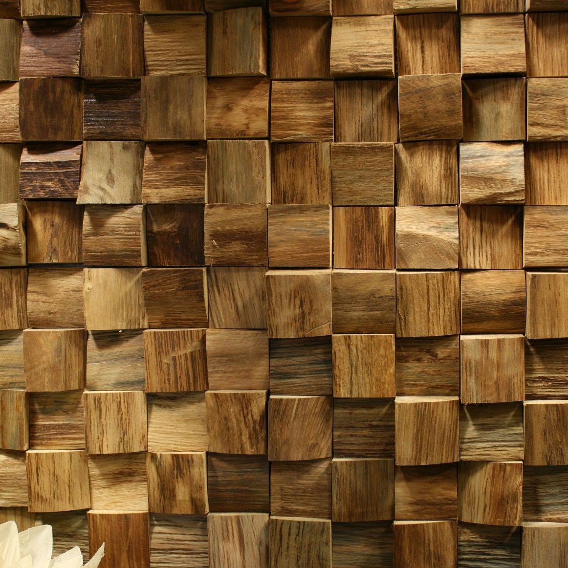 Holzverblender | 4x4 | Teakholz