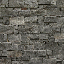 Muster Rocks Verblender KALKSTEIN BLACK Naturstein Muster, natürliche Oberfläche, für Wandverkleidung, Detailaufnahme